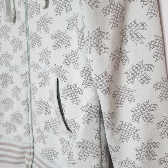 HBC Hudson's Bay Vancouver 2010 Olympics Ice Blue and Grey Hoodie Women's XS - Picture 4 of 13